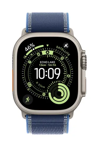 Apple 49mm Blue/Bright Blue Trail Loop - M/L