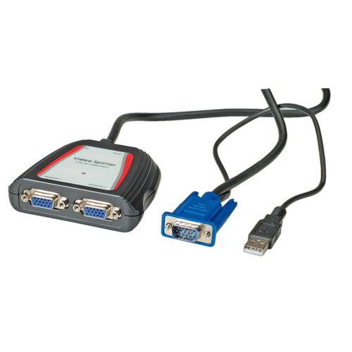 VGA Video Splitter 250MHz 2-Port