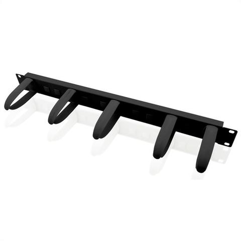 U 19-Inch Rack Cable Management Guide With 5 Eyelets 1