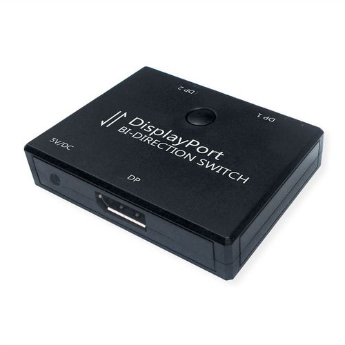 Bidirectional 4K DisplayPort Switch - 2-Port