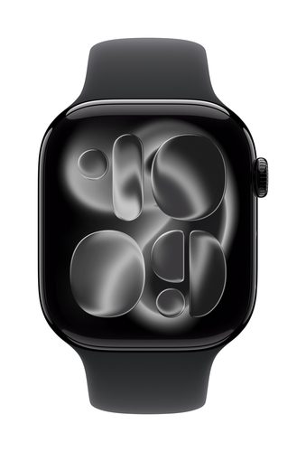 Apple 46mm Black Sport Band - S/M