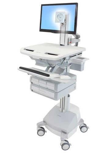 ERGOTRON StyleView Wagen Mit LCD-Gelenk SLA-Antrieb 4 Schublade