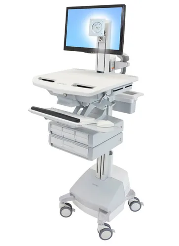 ERGOTRON StyleView Wagen Mit LCD-Gelenk SLA-Antrieb 4 Schublade
