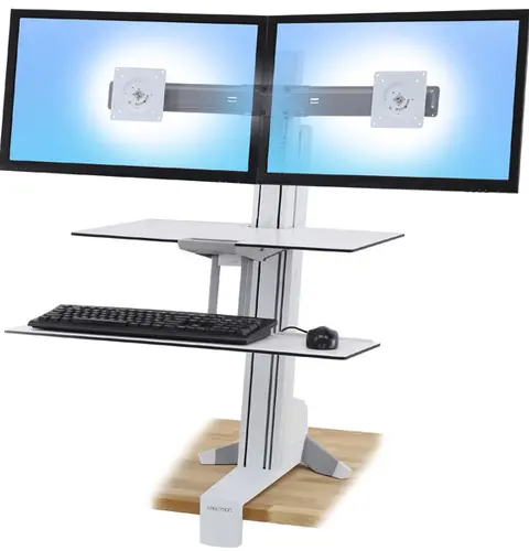 WorkFit-S Dual Sit-Stand Workstation