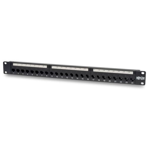 PORT 1U CAT6/CAT5 PATCH 24-
