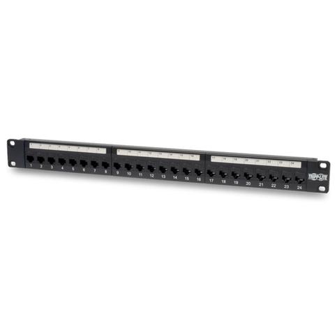 PORT 1U CAT6/CAT5 PATCH 24-