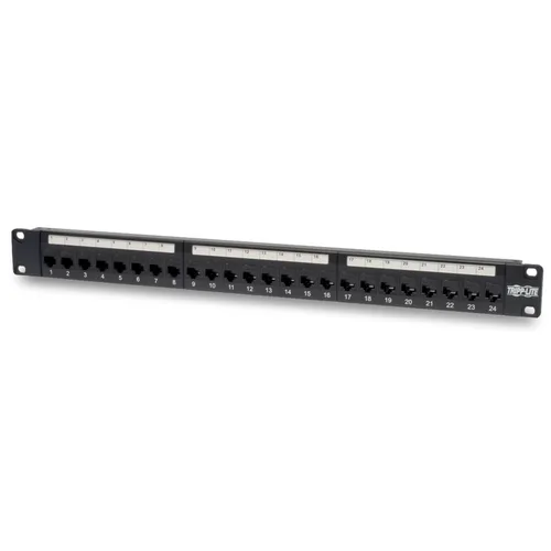 PORT 1U CAT6/CAT5 PATCH 24-