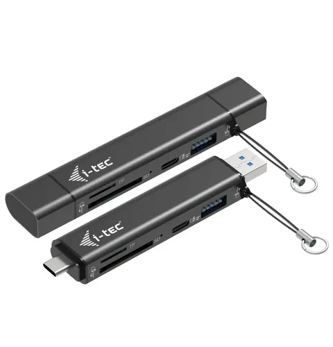 I-TEC USB-C/A DONGLE SD 2X USB