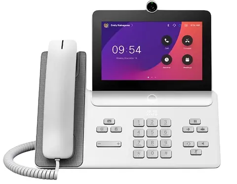Cisco 8875 Video Phone - Light White