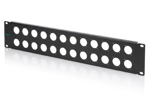 2U RACK PANEL F 24X D-TYPE MOD