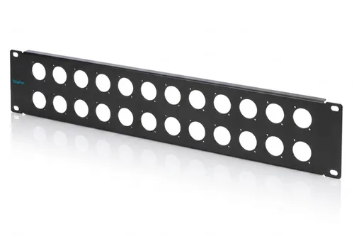 2U RACK PANEL F 24X D-TYPE MOD