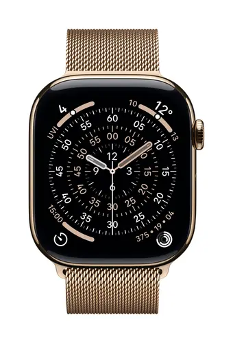 Apple 46mm Gold Milanese Loop Band - M/L
