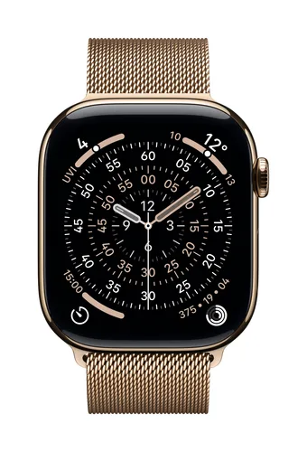 Apple 46mm Gold Milanese Loop Band - M/L