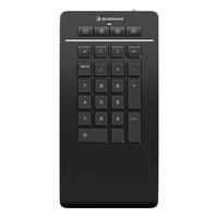 3Dconnexion Numpad Pro numeric keypad Bluetooth/USB/RF Wireless Black