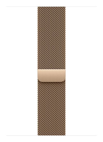 Apple 46mm Gold Milanese Loop - S/M