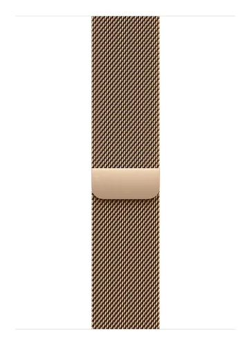 Apple 46mm Gold Milanese Loop - S/M