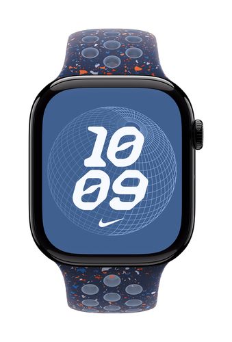 Apple Watch 46mm Blue Ribbon Nike Sport Band - M/L