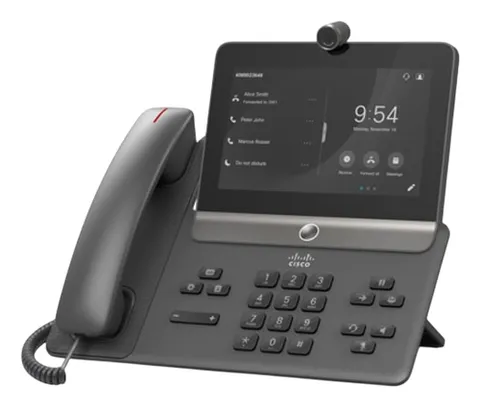 Cisco 8875 Video Phone - Carbon Black