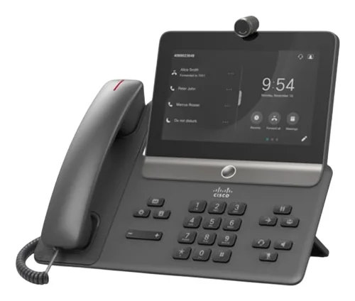Cisco 8875 Video Phone - Carbon Black