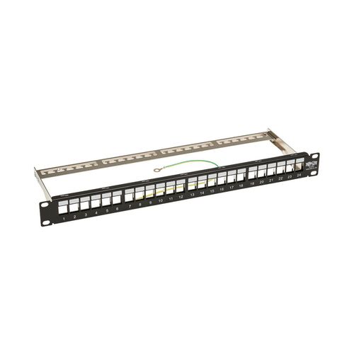PORT BLANK 1U RACK PATCH 24-