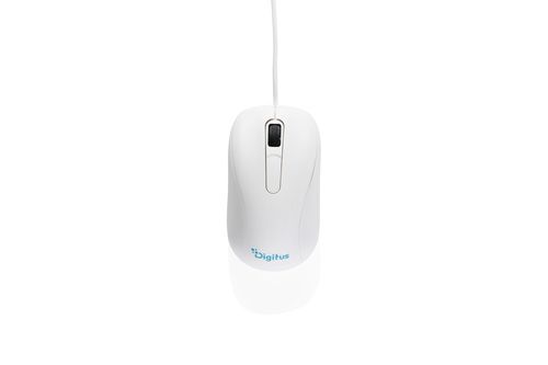 CM10 WIRED 3-BUTTON MOUSE WHT