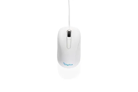 CM10 WIRED 3-BUTTON MOUSE WHT