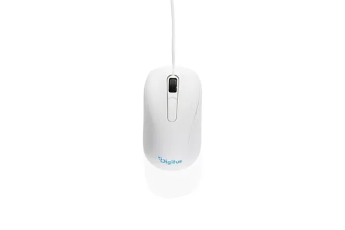 CM10 WIRED 3-BUTTON MOUSE WHT