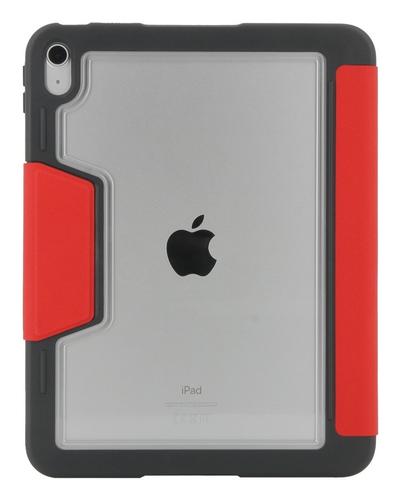 Mobilis 062008 tablet case 27.9 cm (11") Flip case Black, Red, Transparent