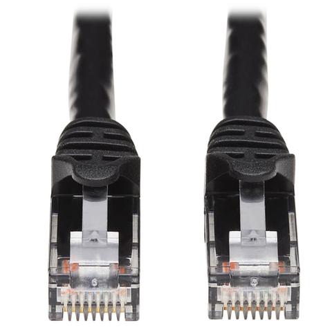 Tripp Lite N261-025-BK Cat6a 10G Snagless UTP Ethernet Cable (RJ45 M/M), Black, 25 ft. (7.62 m)