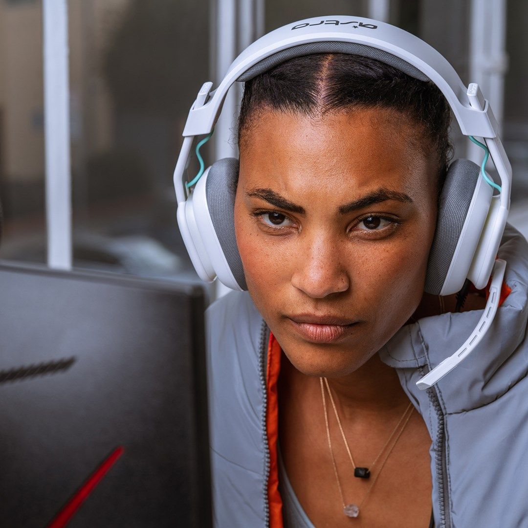 Logitech ASTRO A10 Wired Gaming Headset - White