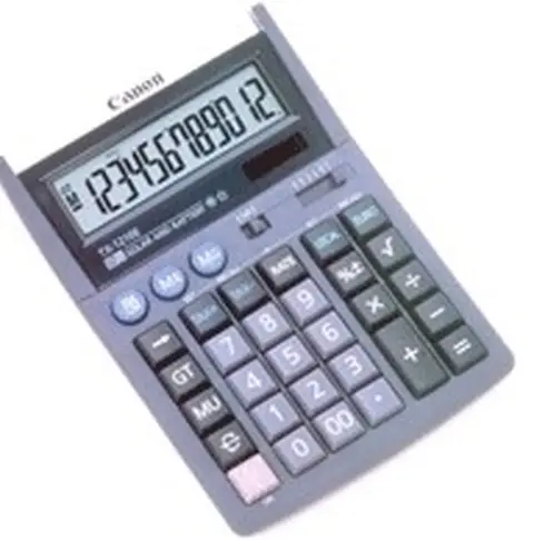 Canon TX-1210E calculator Desktop Display Lilac