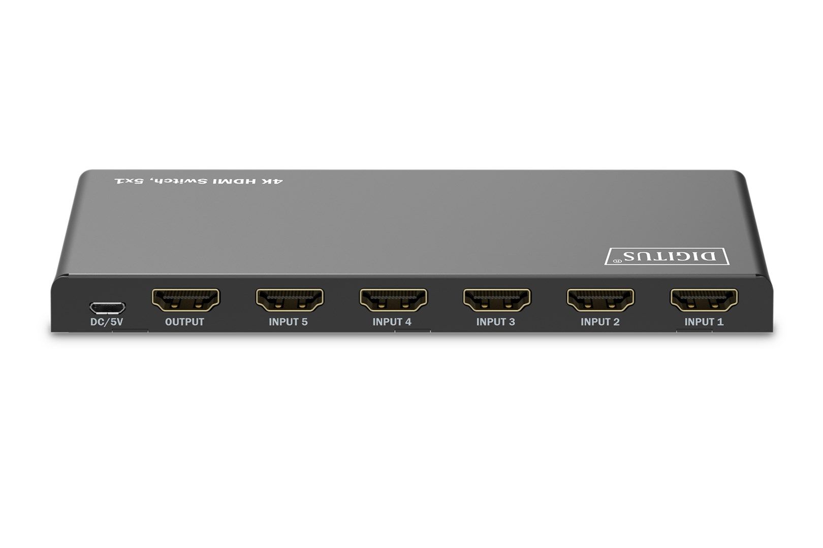 DIGITUS HDMI Switch 5x1, 4K/60Hz, HDCP 2.3