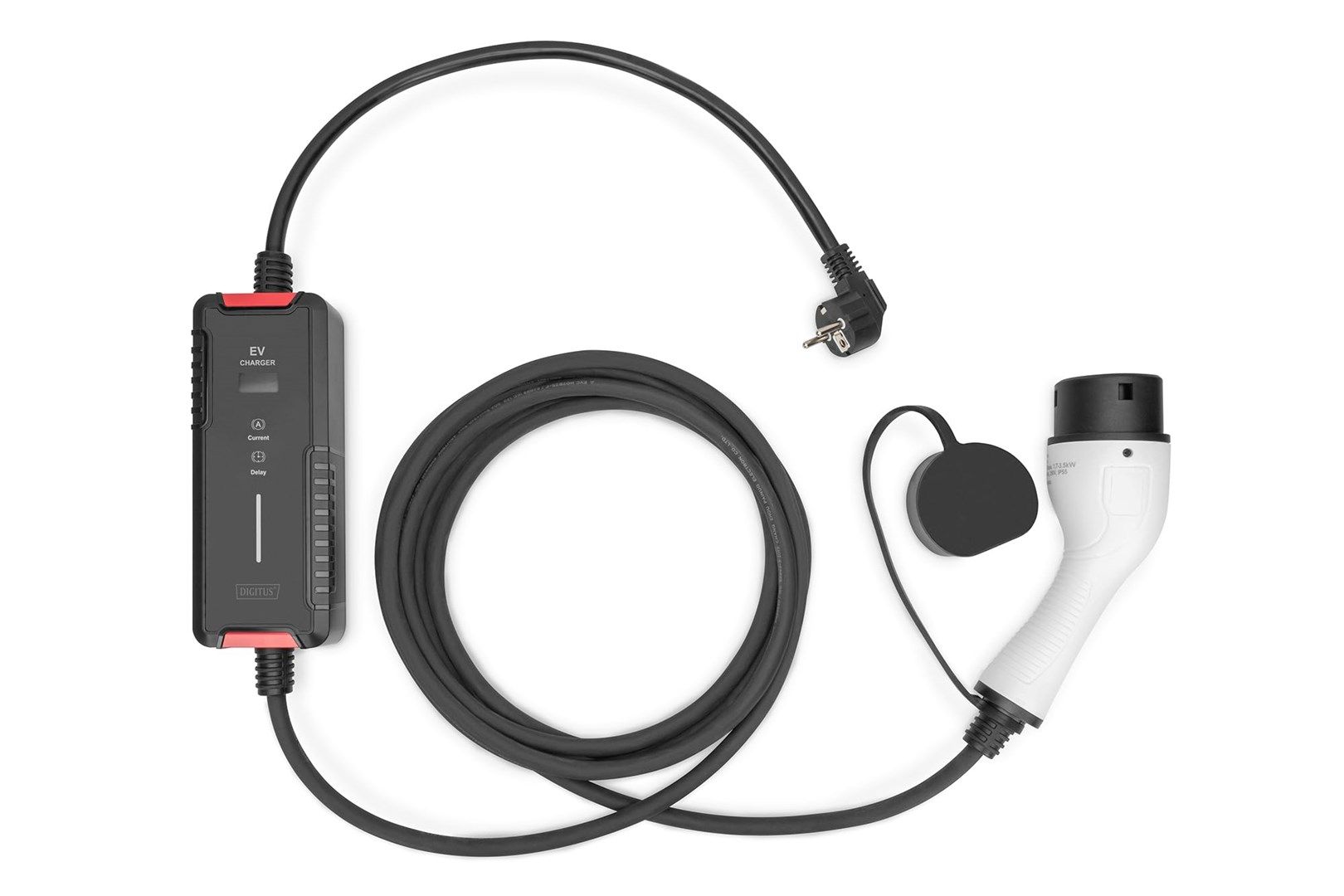 Digitus EV Charging Cable - 5m, Type F to Type 2