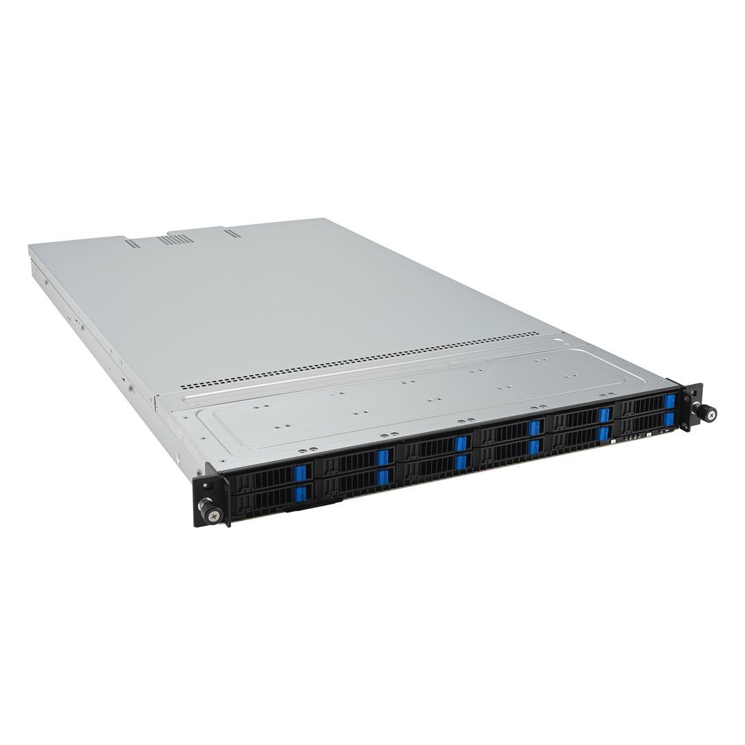 ASUS RS501A-E12-RS12U LGA 6096 Rack (1U) Black, Silver