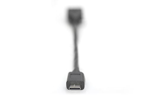 Digitus USB-C to USB-A Cable - 0.15m - Black