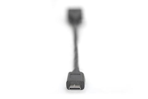 Digitus USB-C to USB-A Cable - 0.15m - Black