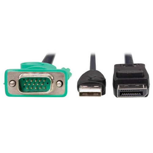 Eaton VGA to DisplayPort & USB-A KVM Adapter Cable Kit