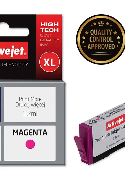 Activejet AH-364MCX Magenta Ink Cartridge - HP 364XL Replacement