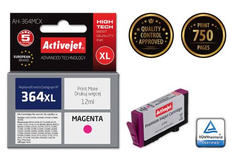 Activejet AH-364MCX Magenta Ink Cartridge - HP 364XL Replacement