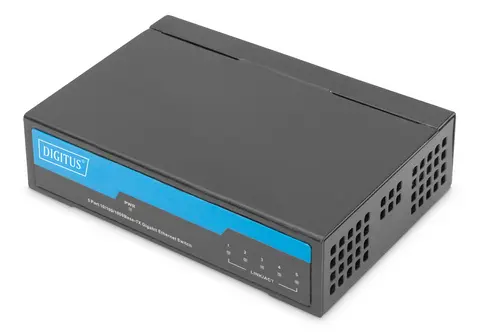5 Port Gigabit Switch, Unmanaged