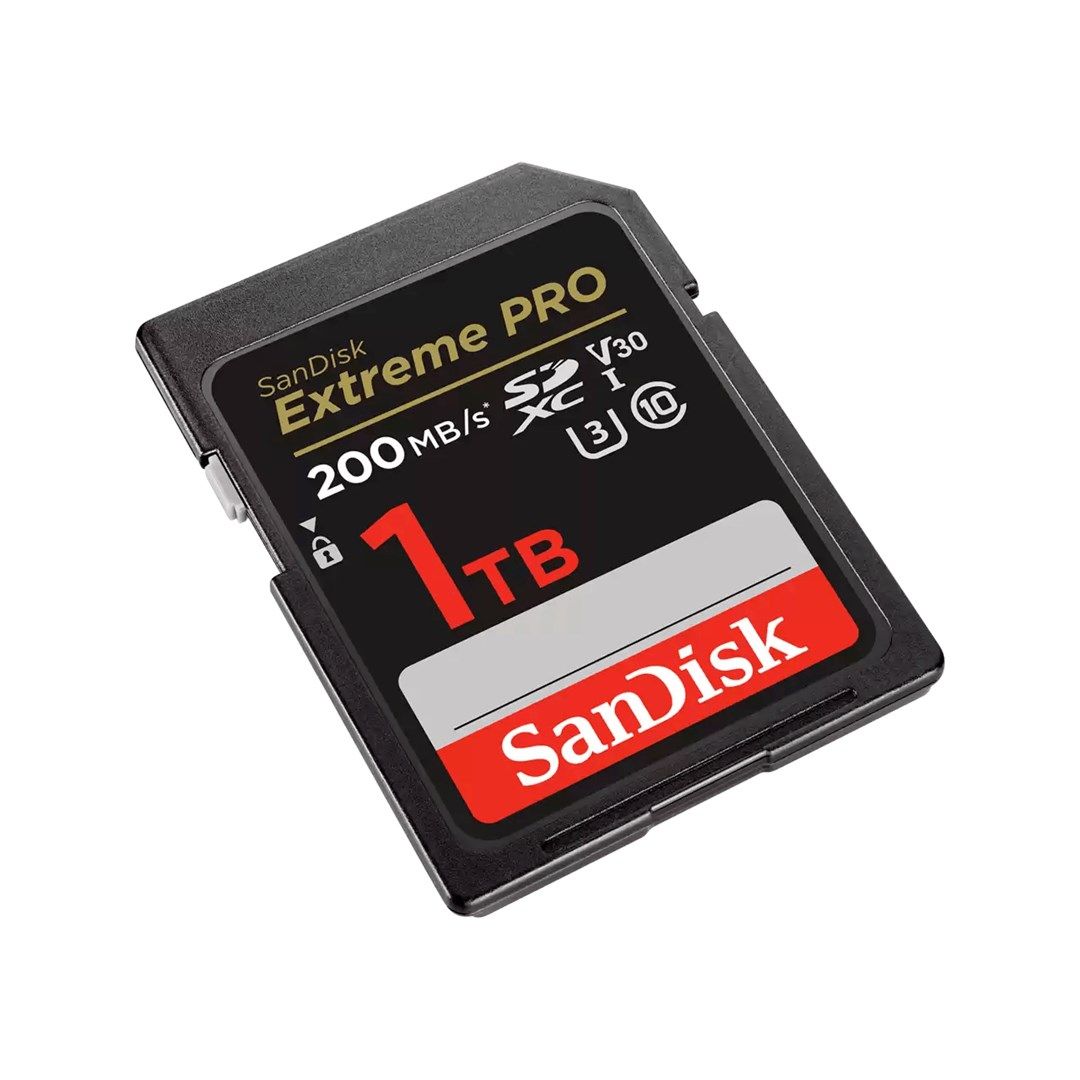 SanDisk Extreme Pro 1TB SDXC UHS-I Memory Card