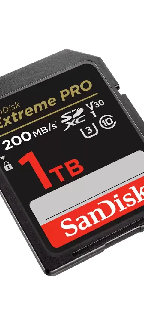 SanDisk Extreme Pro 1TB SDXC UHS-I Memory Card