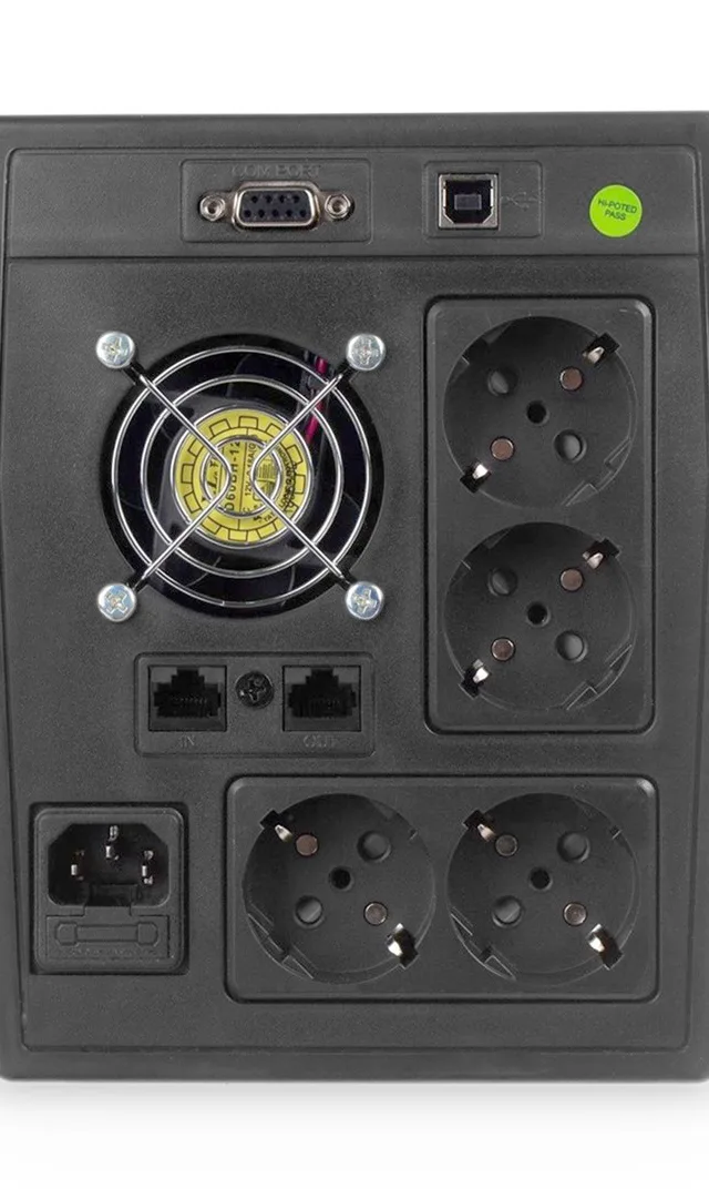 Line-interactive UPS, 1500 VA/900 W