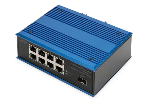 Digitus Industrial 8+1 Port Gigabit Ethernet Switch