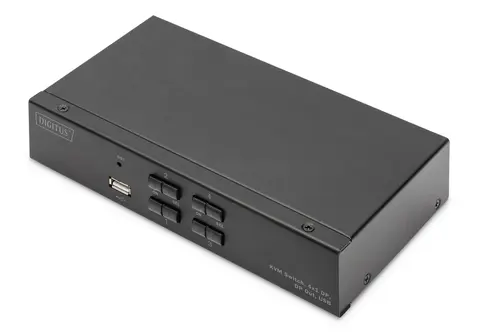 Digitus 4-Port DisplayPort KVM Switch with USB