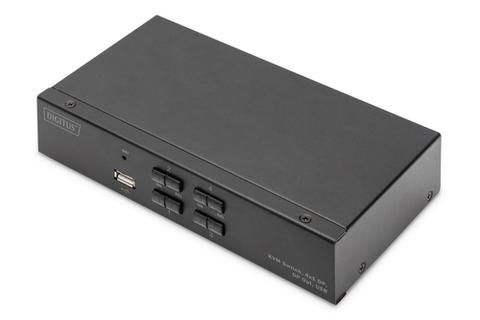 Digitus 4-Port DisplayPort KVM Switch with USB