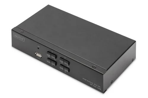 Digitus 4-Port DisplayPort KVM Switch with USB
