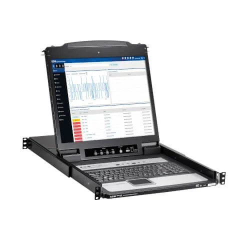 Eaton 16-Port IP KVM with 19" LCD Console