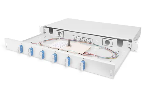Fiber Optic Splice Box, Equipped, SC, OS2