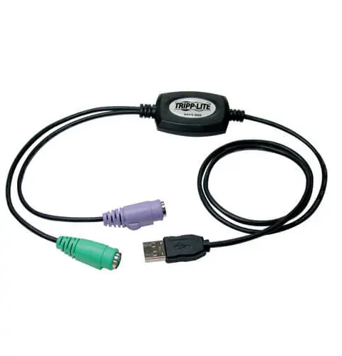 Tripp Lite B015-000 USB to PS/2 Adapter for Keyboard and Mouse